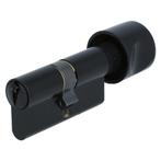 DOM Plura knopcilinder K60/30 SKG2 zwart, Nieuw, Overige materialen, Klink of Kruk