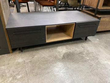 Magic salontafel, old piano + natur, Nieuw, Overige materialen