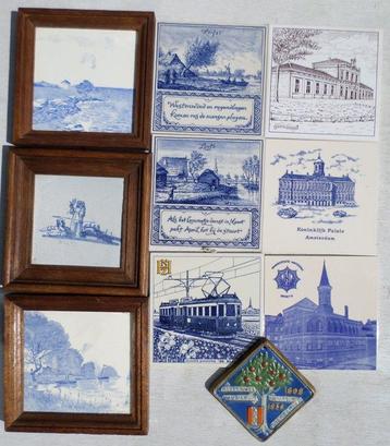 Tegel (35) - Koninklijke Goedewaagen Gouda, Delft Blauw, Antiek en Kunst