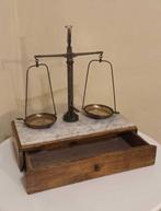 Trebuchetbalans - Hout, Marmer, Metaal