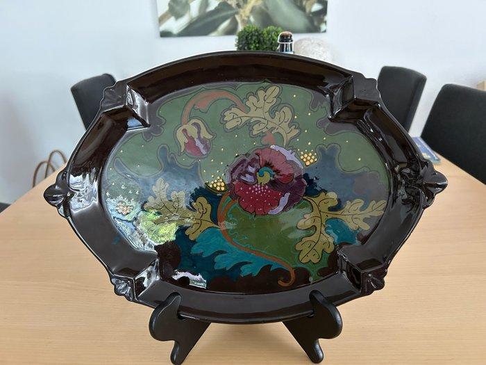 Willem Hartgring - Plateau - Faïence - Gouda - faïence, Antiek en Kunst, Kunst | Designobjecten