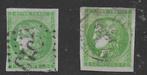 France 1870 - Cérès Emission de Bordeaux - 5c. vert-jaune -, Gestempeld