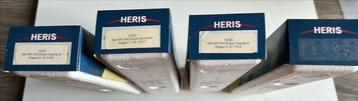 Heris H0 - 12220 A/B/C + 1 fois 12220 C - Wagon de passagers