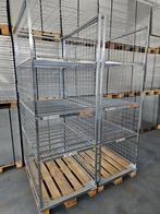 Pallet box 1200x800xh2200mm met 3 legborden (4 niveaus) als, Ophalen of Verzenden