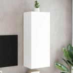 vidaXL Tv-wandmeubel 40,5x30x102 cm bewerkt hout wit, Huis en Inrichting, Kasten |Televisiemeubels, Verzenden, Nieuw