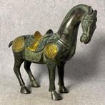 Tang-Stijl paard 24 cm - Brons - China - Eind 20e eeuw