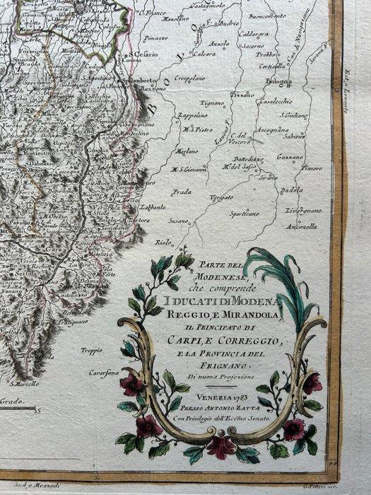 Italië - Modena // Reggio Emilia // Correggio // Carpi;, Boeken, Atlassen en Landkaarten