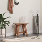 vidaXL Bank Naturel 50 x 26 x 45 cm Mahonie Hout, Huis en Inrichting, Verzenden, Nieuw
