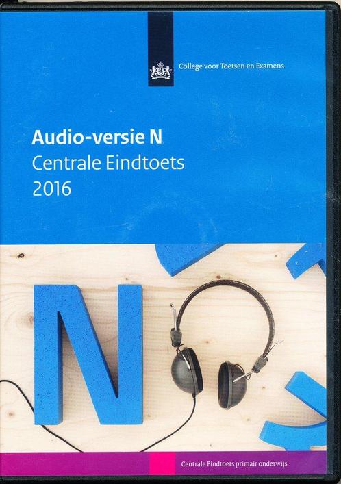 Centrale Eindtoets 2016 CD Audio-versie N, Livres, Livres scolaires, Envoi