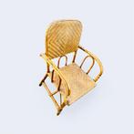 Stoel - Bamboe, mimbre, Antiek en Kunst