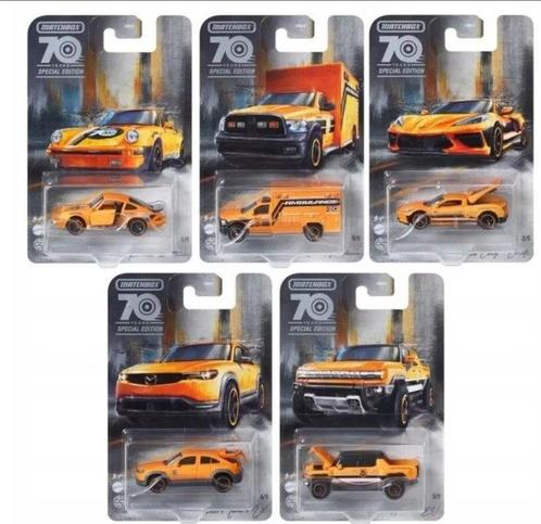 Matchbox 1:64 - Modelauto  (5) - Matchbox 70 Years, Hobby en Vrije tijd, Modelauto's | 1:5 tot 1:12