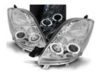 Angel Eyes koplampen Chrome geschikt voor Toyota Yaris, Autos : Pièces & Accessoires, Éclairage, Verzenden