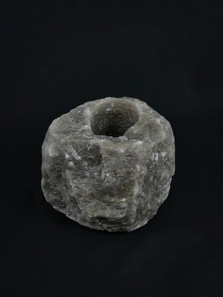 Waxinelichthouder / Theelichthouder Zoutsteen Himalaya -..., Huis en Inrichting, Woonaccessoires | Kandelaars en Kaarsen, Nieuw