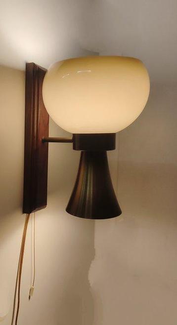 Wandlamp - Hout, acryl - Diabolo wandlamp
