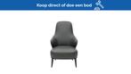 Bieden: Minotti Leslie Bergere Fauteuil Aspen 26 Leather Bl, Ophalen of Verzenden