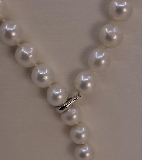 Zonder Minimumprijs - Halsketting 9x11,5 mm Witte Edison, Handtassen en Accessoires, Kettingen