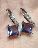 Geen reserveprijs<br>Prachtige tanzaniet-oorbellen van 925
