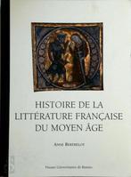 Histoire de la littérature française du Moyen Age, Livres, Verzenden