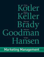 Marketing Management:First European Edition 9780273718567, Boeken, Verzenden, Gelezen, Kotler Philip