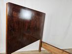 Bed - Eenpersoonsbed in walnoothout Art Decò -
