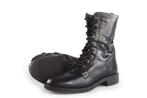 Nelson Veterboots in maat 39 Zwart | 5% extra korting, Kleding | Dames, Schoenen, Verzenden, Zwart, Overige typen, Nelson