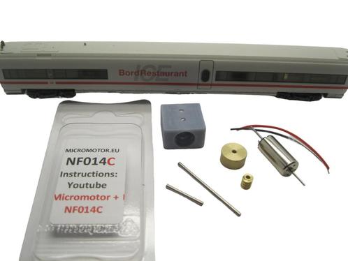 micromotor nf014C N ombouwset voor Fleischmann ICE-T, Hobby en Vrije tijd, Modeltreinen | N-Spoor, Gelijkstroom, Overige typen