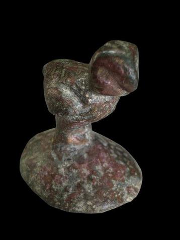 Beeldje - figure of Empire Eagle. Oil lamp lid - Brons