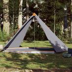 vidaXL Tente familiale tipi 8 personnes gris et orange, Caravanes & Camping, Neuf