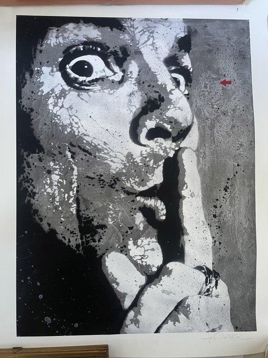 Jef Aérosol (1957) - Chuuuttt!!!, Antiek en Kunst, Kunst | Designobjecten