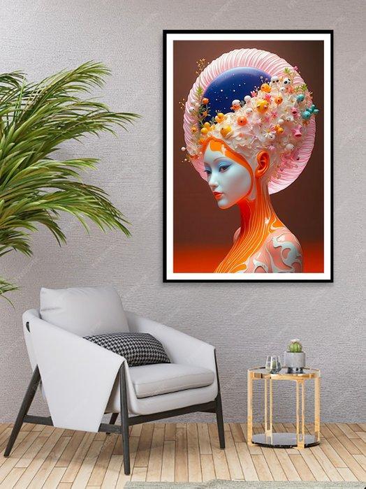 NumericEric - Future Doll #02, Antiek en Kunst, Kunst | Designobjecten