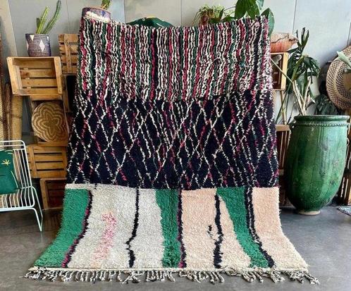Abstract Modern Wollen Tapijt - Marokkaans Tapijt - Berber, Huis en Inrichting, Stoffering | Tapijten en Vloerkleden