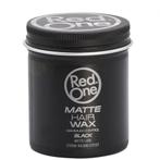 Red One Matte Hair Wax Black 100ml, Bijoux, Sacs & Beauté, Verzenden