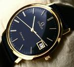 Omega - Genève Date - 18K Gold - Black Gilt Dial - 1974 -