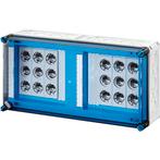 Hensel Mi 6x63A Zekeringkast IP65 Met 250A 5-Poolse Rail -, Verzenden, Nieuw