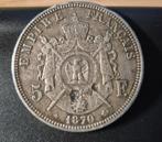 Frankrijk. Napoléon III. 5 Francs 1870-A, Paris (Zonder, Postzegels en Munten