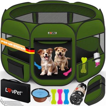 Puppyren / hok voor kleine dieren - honden / katten -, Verzenden, Nieuw