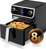Airfryer XXL - heteluchtfriteuse - 8L - Zwart - Aigostar, Elektronische apparatuur, Airfryers, Verzenden, Nieuw