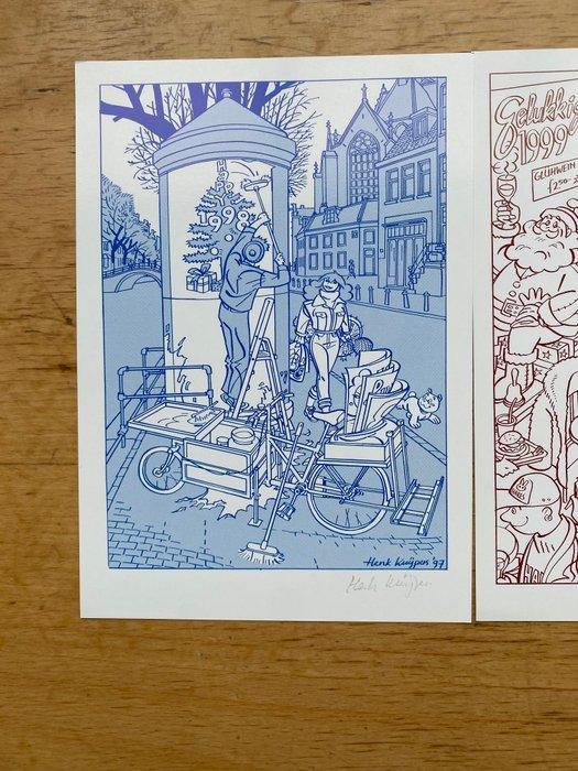 Kuijpers, Henk - Franka - Kerstkaarten 1998-2000, Boeken, Stripverhalen