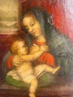 Scuola italiana (XVIII) - Madonna con Bambino, Antiek en Kunst