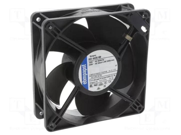 9203509001 ACI 4420 HH Axial Fan 119x119x38mm 230VAC, Doe-het-zelf en Bouw, Gereedschap | Overige machines, Ophalen of Verzenden