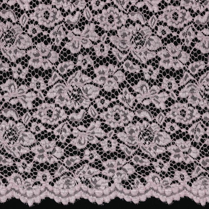 10 meter kant stof - Mauve - 100% polyester, Hobby en Vrije tijd, Stoffen en Lappen, 120 cm of meer, 200 cm of meer, Overige kleuren