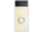 Clear Hoesje met Ring - Samsung Galaxy Z Flip3 5G -, Verzenden, Nieuw