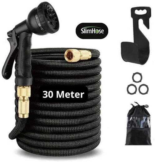 Slimhose - Tuinslang - Uitrekbaar - Multifunctioneel - 10 Fu, Computers en Software, Pc speakers, Ophalen of Verzenden