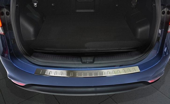 Achterbumperbeschermer | Kia Carens 2012- | profiled ribs |, Auto diversen, Auto-accessoires, Nieuw, Verzenden