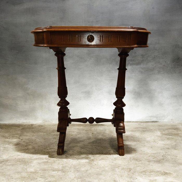 Middentafel - walnoothout - kleine schrijftafel, Antiek en Kunst, Antiek | Overige Antiek