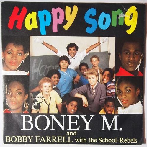 Boney M. and Bobby Farrell with the School-Rebels - Happy..., CD & DVD, Vinyles Singles, Single, Pop