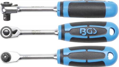 Bgs Technic Ratelsleutel fijn vertand 6,3 mm (1/4), Auto diversen, Autogereedschap, Verzenden
