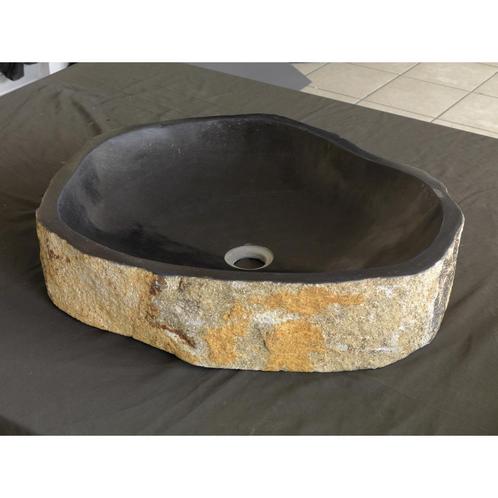 Waskom Imso Lavabo Pilar Stone Lava steen 40x60x13cm, Doe-het-zelf en Bouw, Sanitair, Overige typen, Nieuw, Ophalen of Verzenden