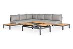 Suns Memphis loungeset 6-zits light anthracite - Sunproof, Nieuw