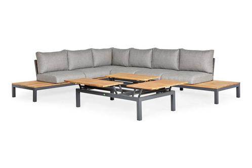 Suns Memphis loungeset 6-zits light anthracite - Sunproof, Tuin en Terras, Tuinsets en Loungesets